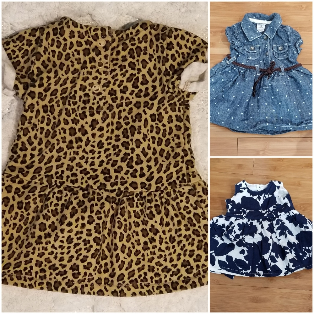 Infant girls three (3) dress bundle Sz 3mths